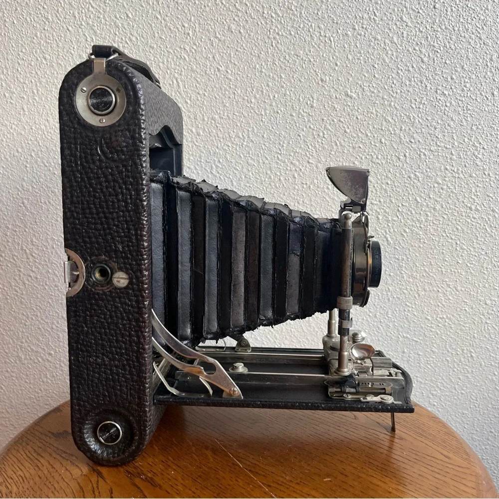 Kodak No.3 Folding Pocket Camera with bag